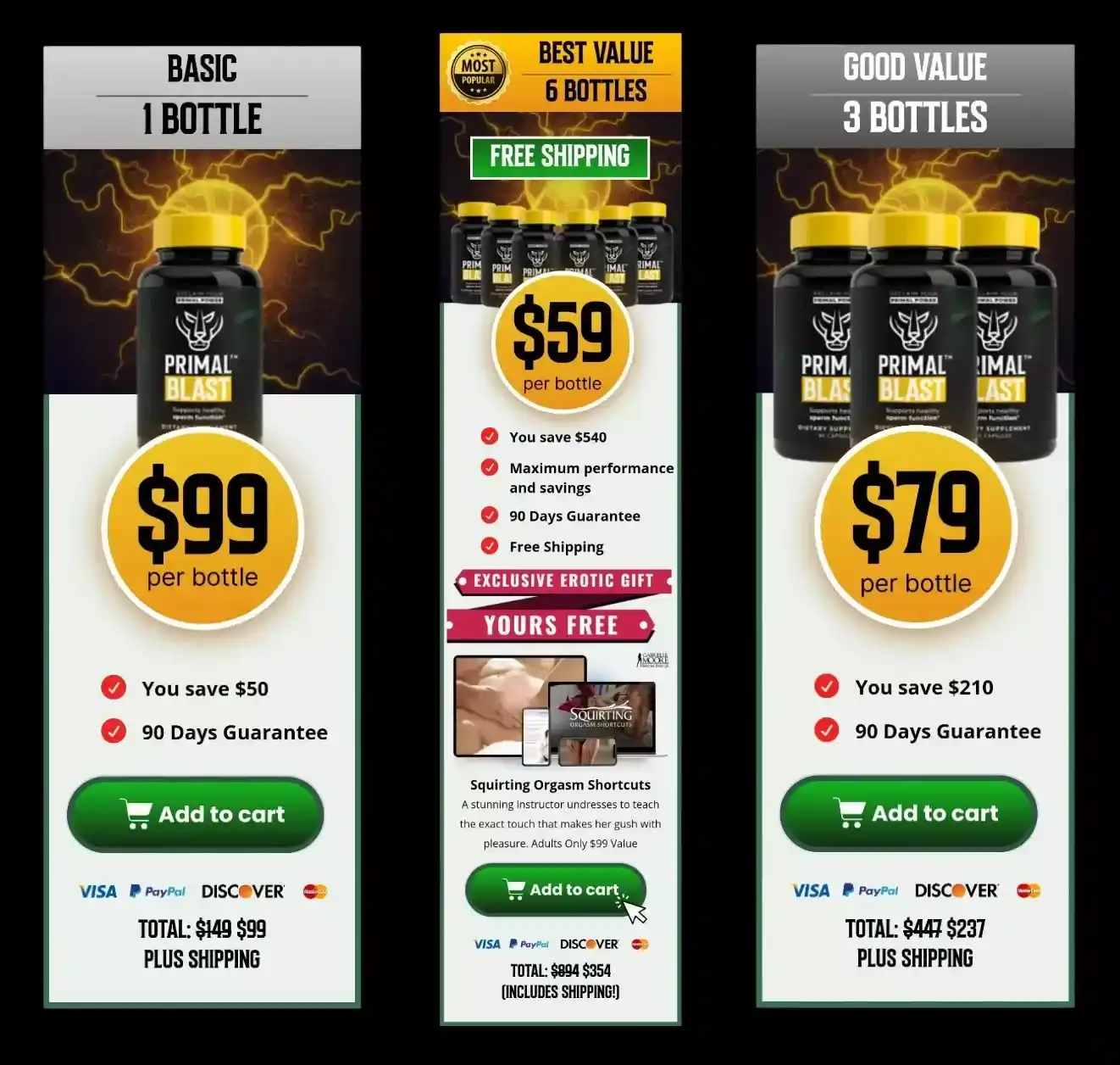 Primal Blast Buy Offer